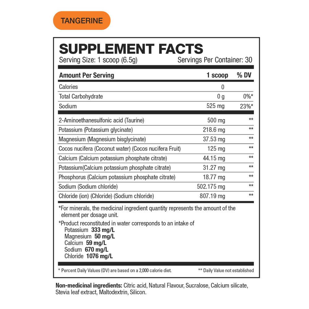 HD MUSCLE HydraHD Tangerine pour demonstrates quick electrolyte mix for workout rehydration.