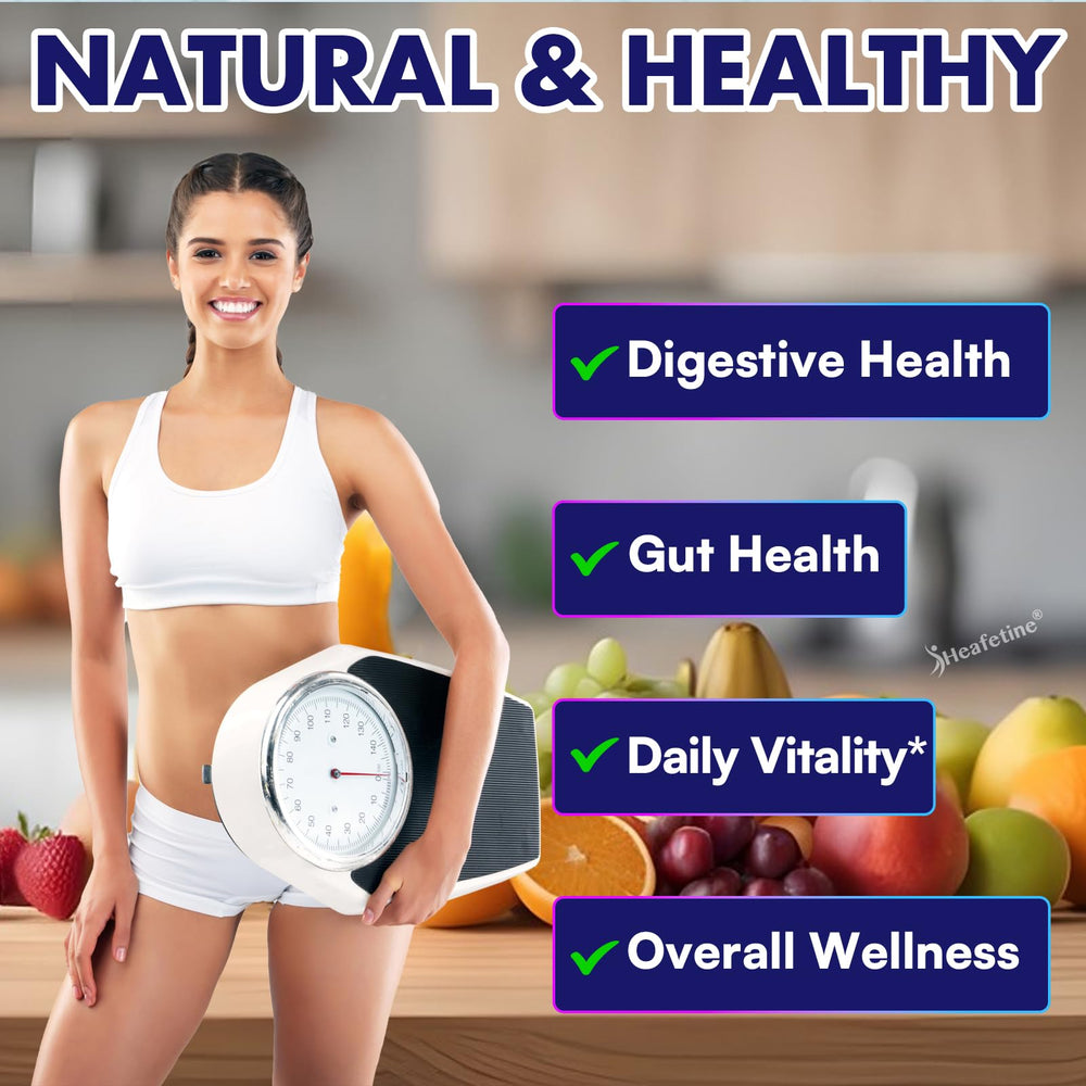 Synbiotics and cinnamon bark on Heafetine GLP-1 packaging for healthy eating support.