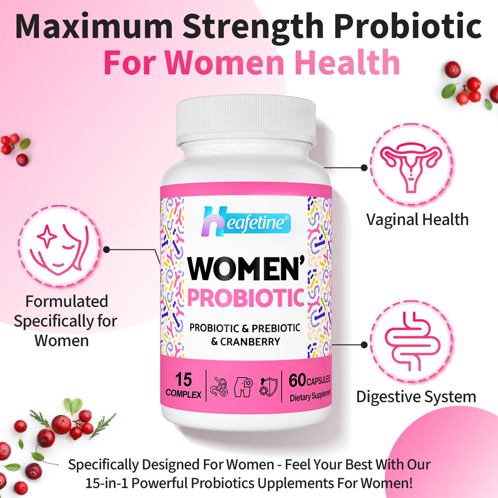 US-made production and third-party tested probiotics ensuring quality.