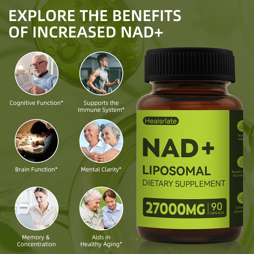Heaisrlate brain health capsules close-up suggests memory and focus support.
