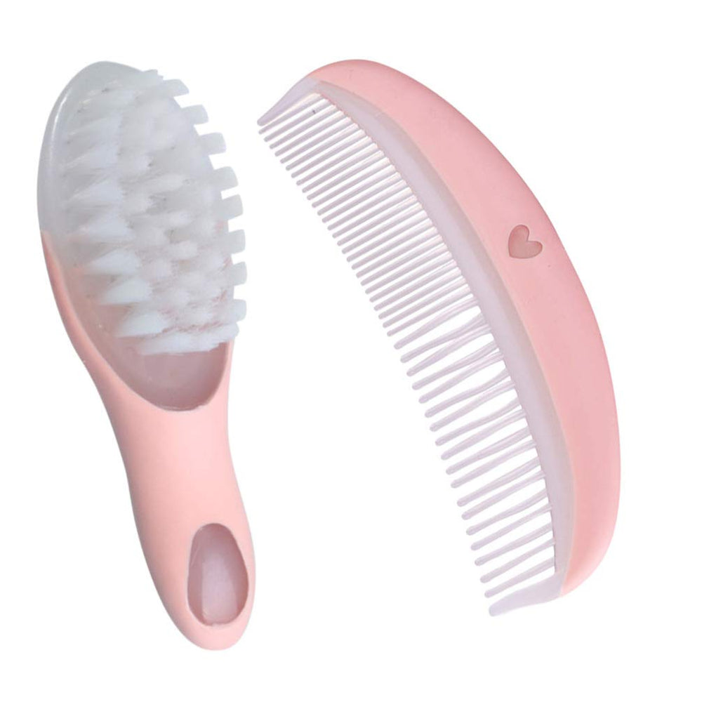 Healifty baby brush made from anti-static material for smooth, frizz-free hair.