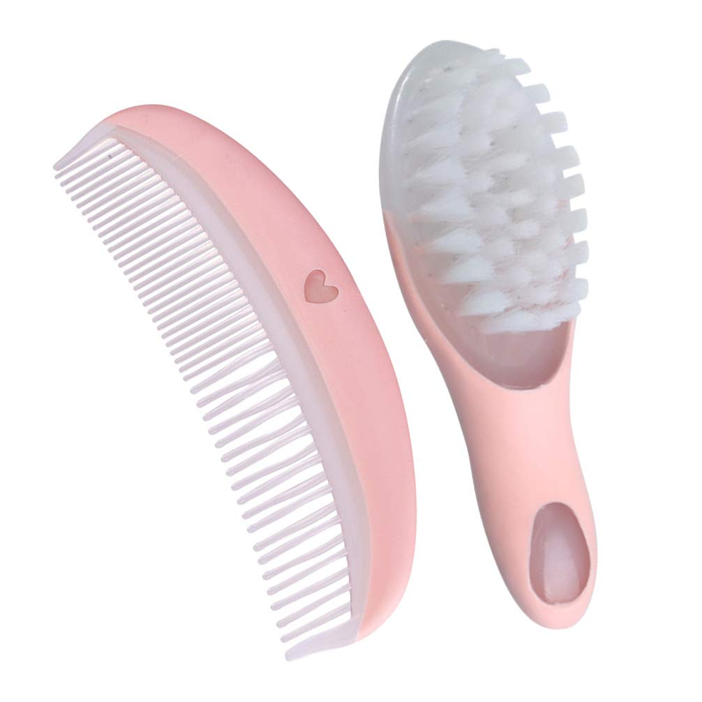 Healifty pink baby care set ready for gentle, comforting hair routines.