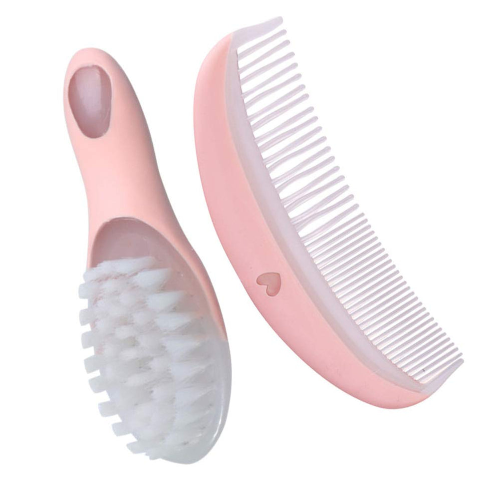Healifty pink care kit shown with handy grooming tools for newborns.