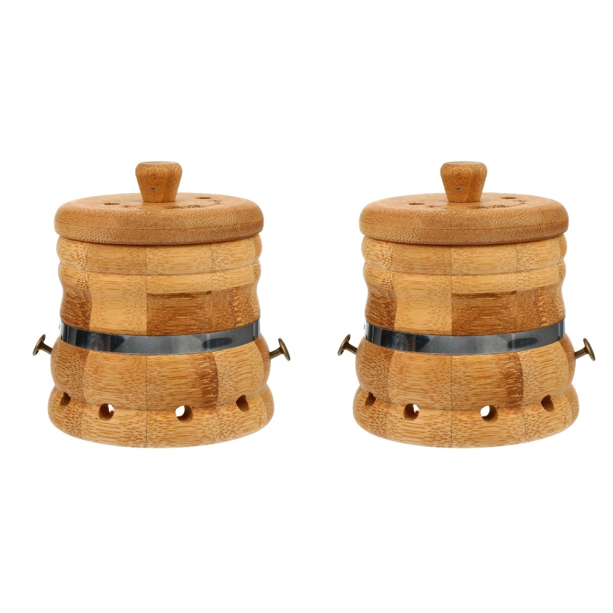 Healifty portable moxibustion box with bamboo burner enables smoke-free home therapy.