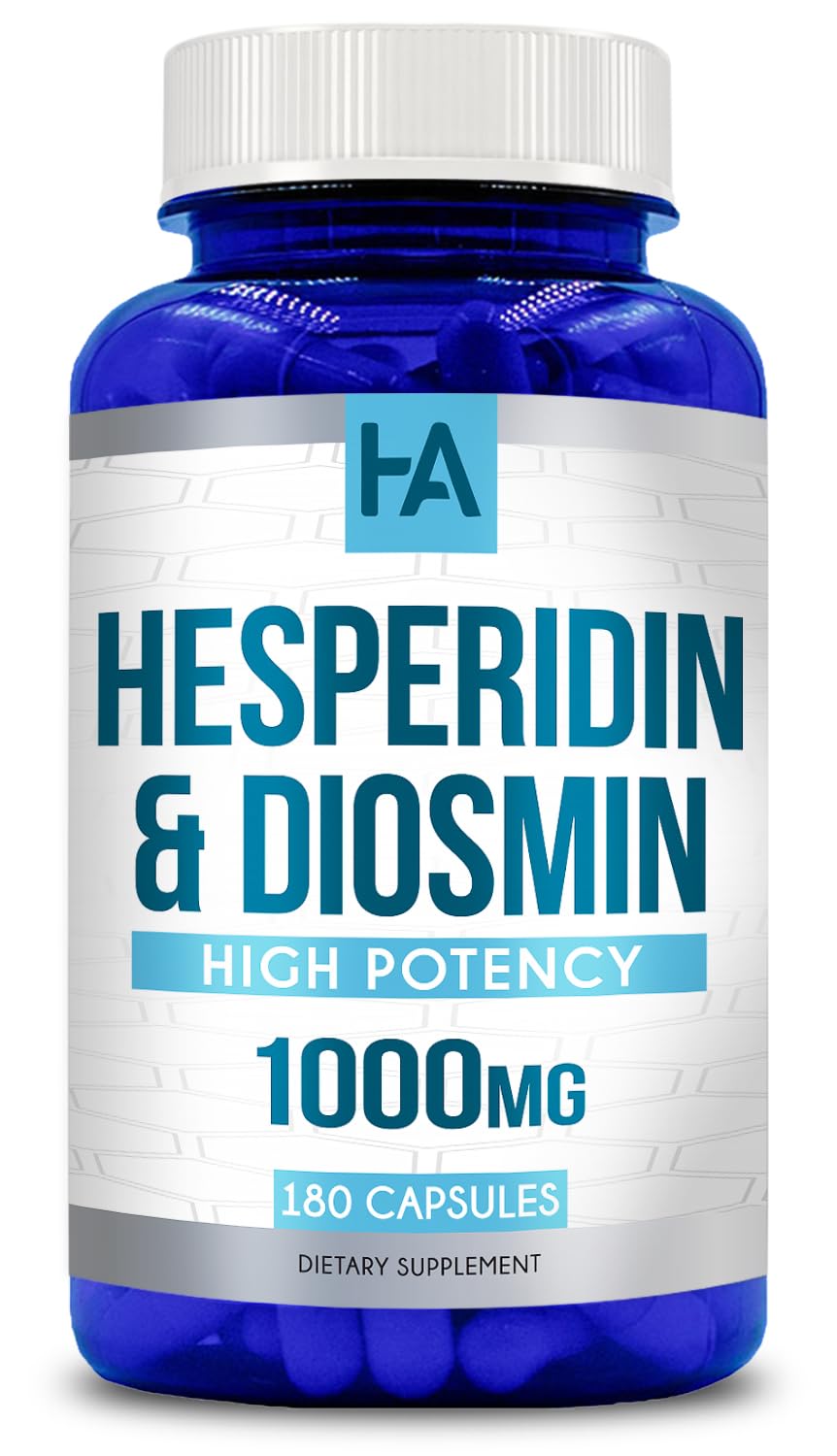 Healing Awakening Hesperidin Plus bottle with capsules for daily wellness support.