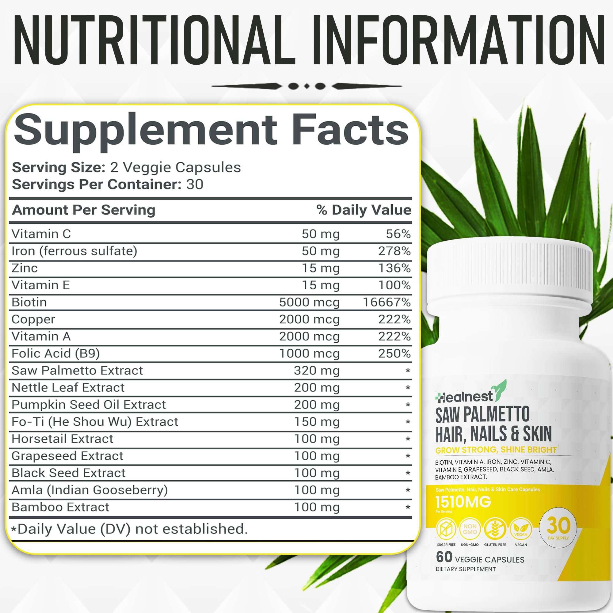 HEALNEST gluten-free capsules arranged for wellness