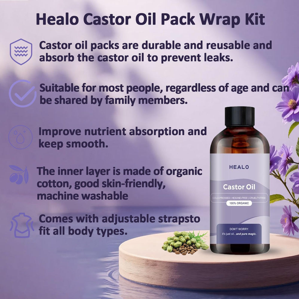 Healo Pack Wrap Kit image demonstrates adjustable wrap for a secure, comfortable fit.