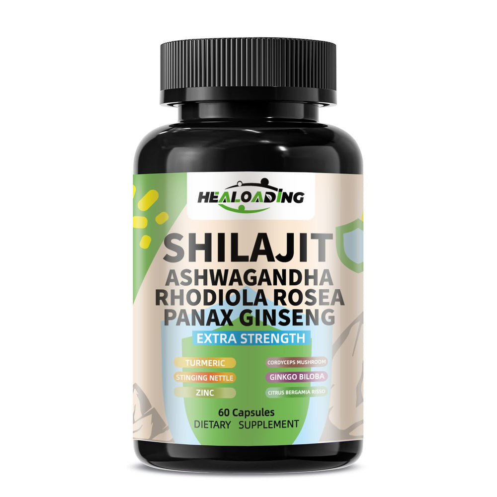 HEALOADING Shilajit may support energy and focus during the day