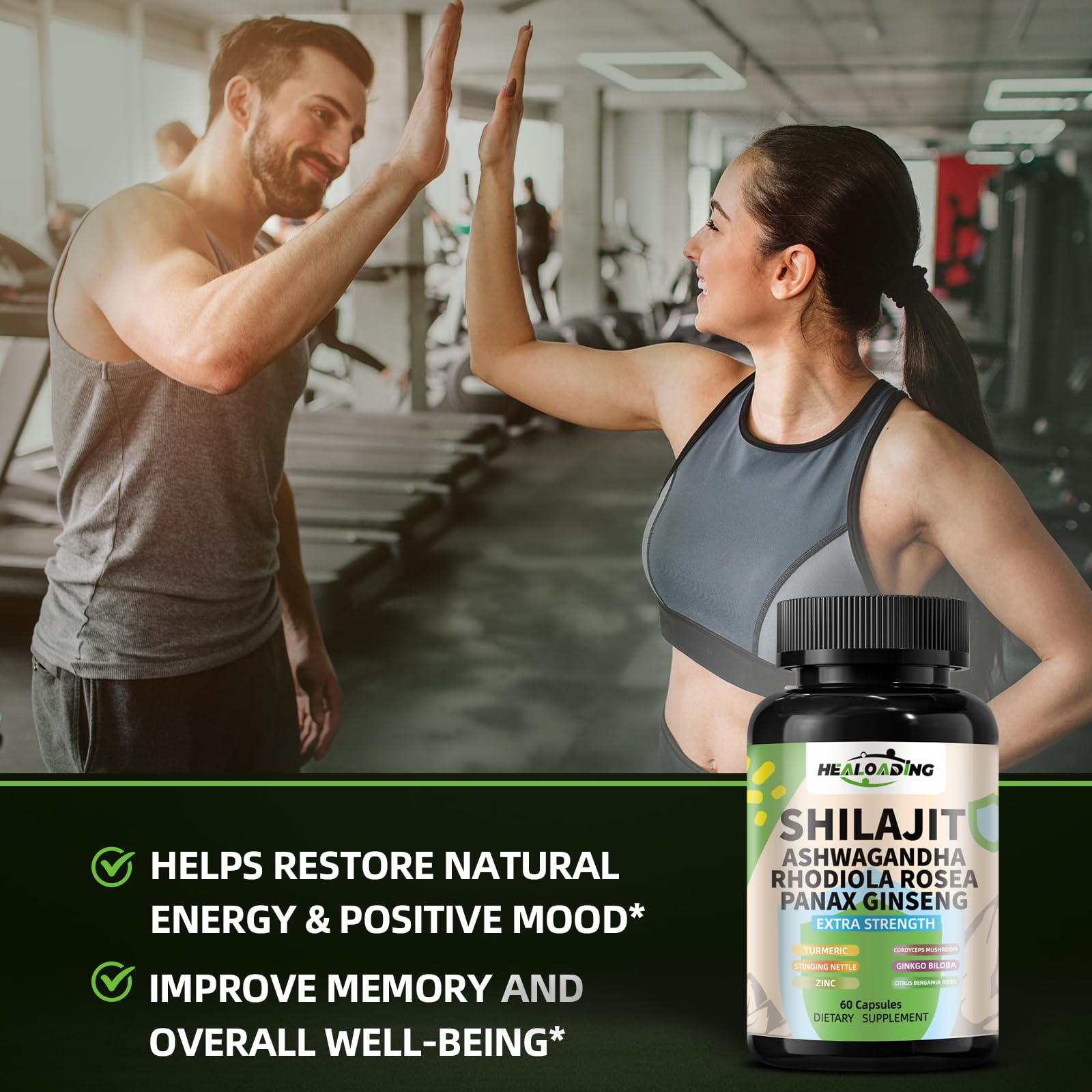 HEALOADING veggie capsules offer vegan additive-free wellness