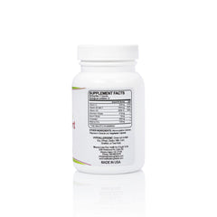 Health As It Ought To Be calcium-free bone support capsules close-up highlighting easy-to-swallow design