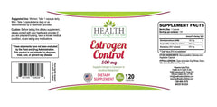 Health As It Ought To Be Estrogen Control ingredient close-up communicates quality and potential hormonal support