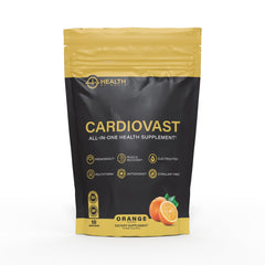 Health by David CardioVast bottle front highlighting stimulant-free energy for steady workouts.