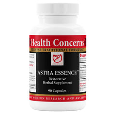 Health Concerns Astra Essence bottle front with capsules for daily vitality support