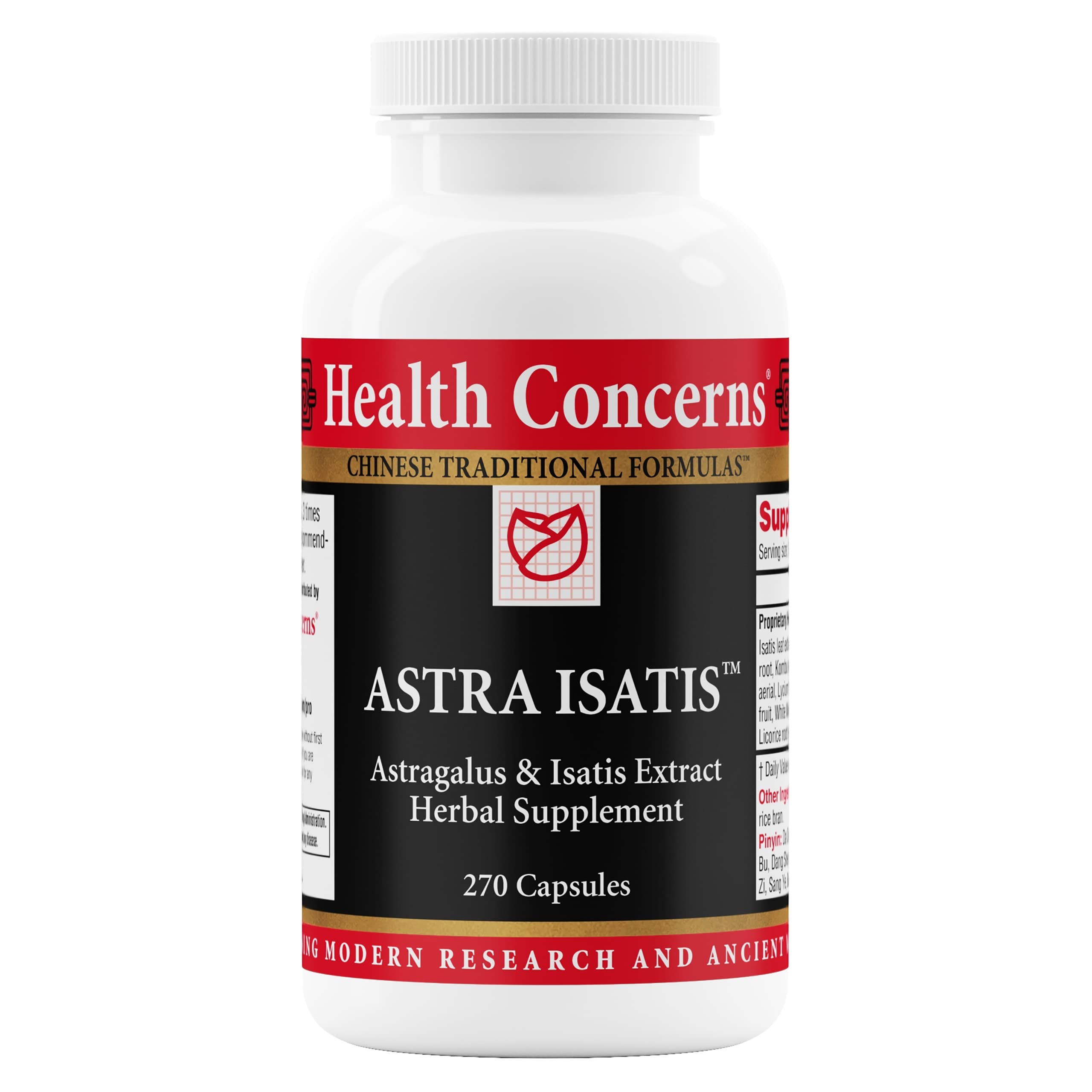 Health Concerns Astra Isatis bottle front view for immune support