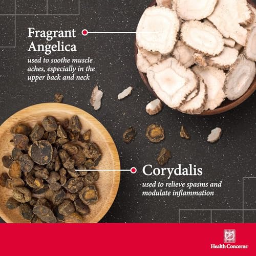 Health Concerns Channel Flow herbal blend label reveals Corydalis and companions for balance.
