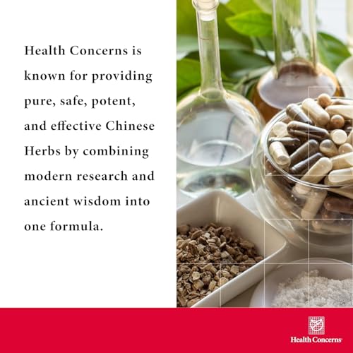 Health Concerns Channel Flow traditional Chinese medicine heritage communicates trusted herbal synergy.