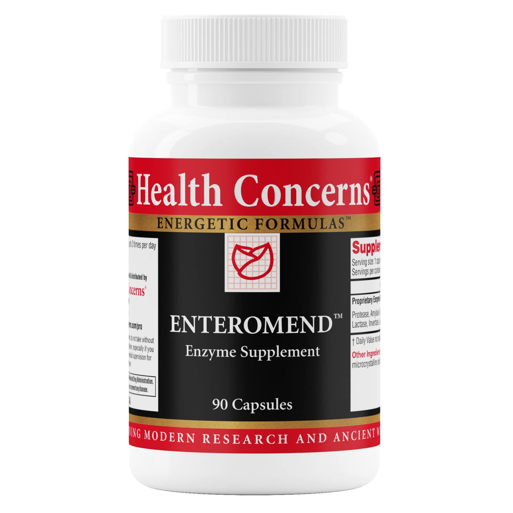 Health Concerns Enteromend bottle front view for digestive support
