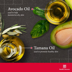 Peppermint oil provides a cooling sensation on irritated areas.