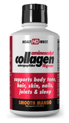 HEALTH DIRECT AminoSculpt Smooth Mango bottle for easy daily collagen intake.