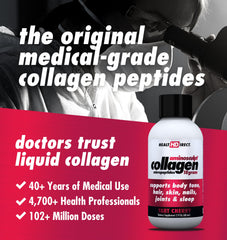 Close-up of HEALTH DIRECT label showing GMP-certified production.