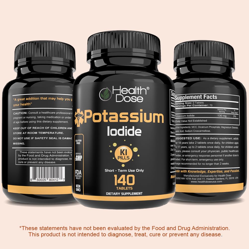Health Dose tablets shown as part of a daily routine.