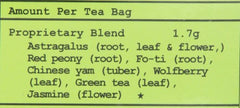 Health King sealed packaging preserves freshness for flavorful tea