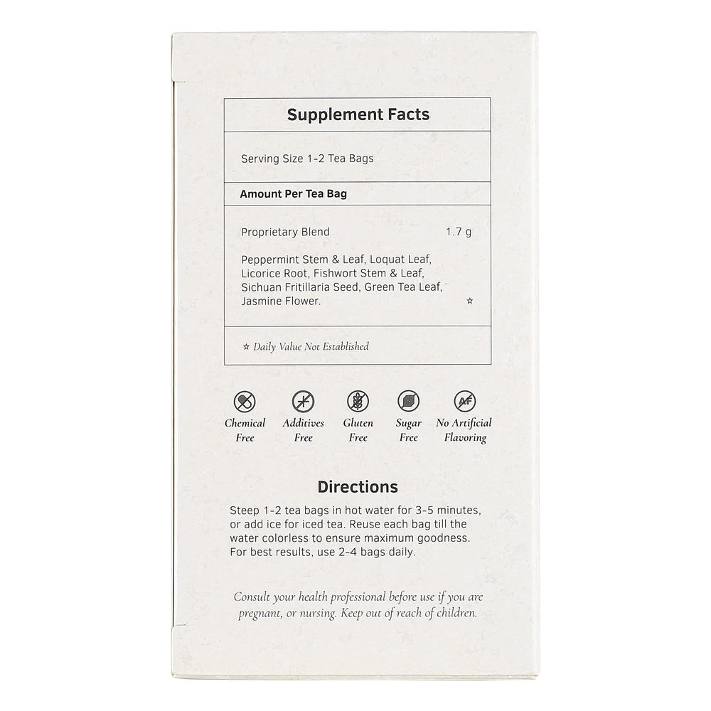 Health King Stop Smoking Tea pack closeup, highlighting a premium herbal blend.