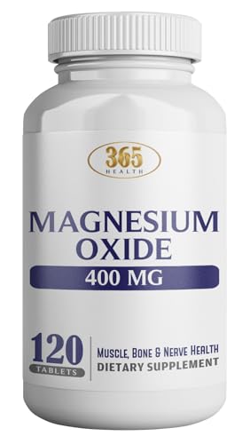 HEALTH LFE magnesium oxide tablet aiding muscle recovery and function.