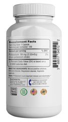 HEALTH LFE potassium citrate bottle label details mineral health support.