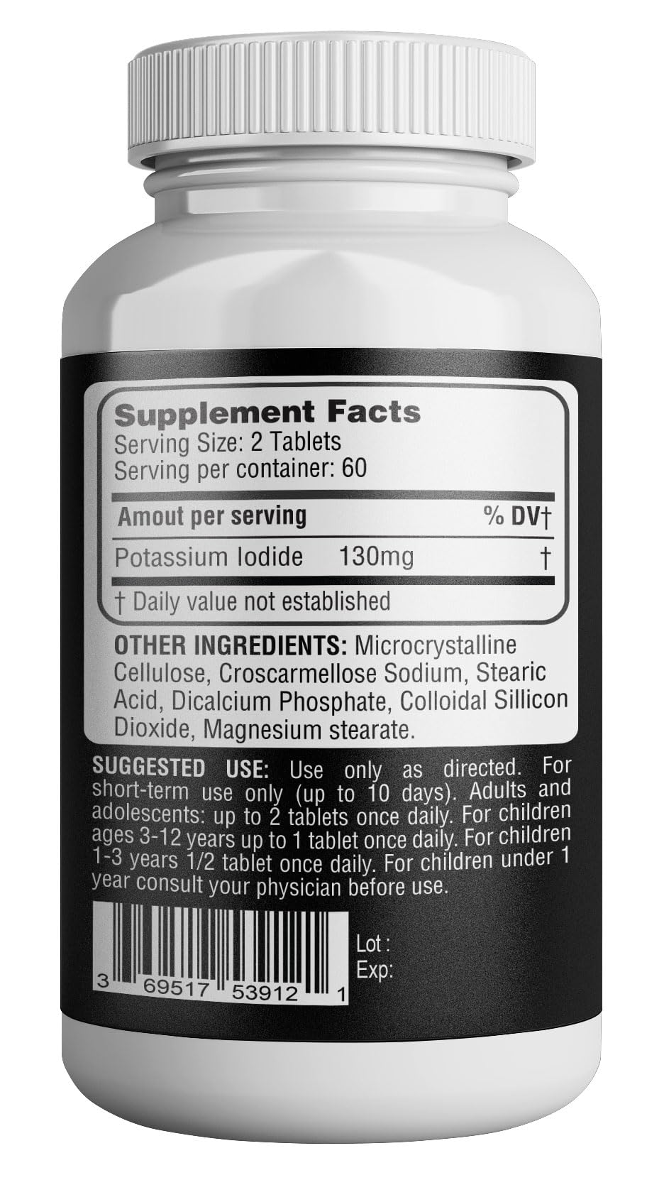 HEALTH LFE USA-made assurance stamp on the bottle