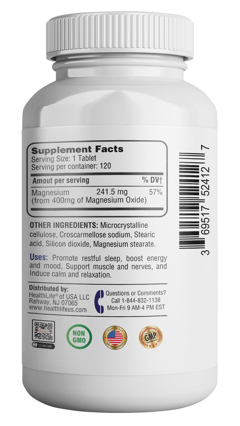 HEALTH LFE two-pack bottle emphasizes value and convenience for daily use.