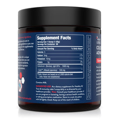 Serving scoop beside container for easy daily gut health support.