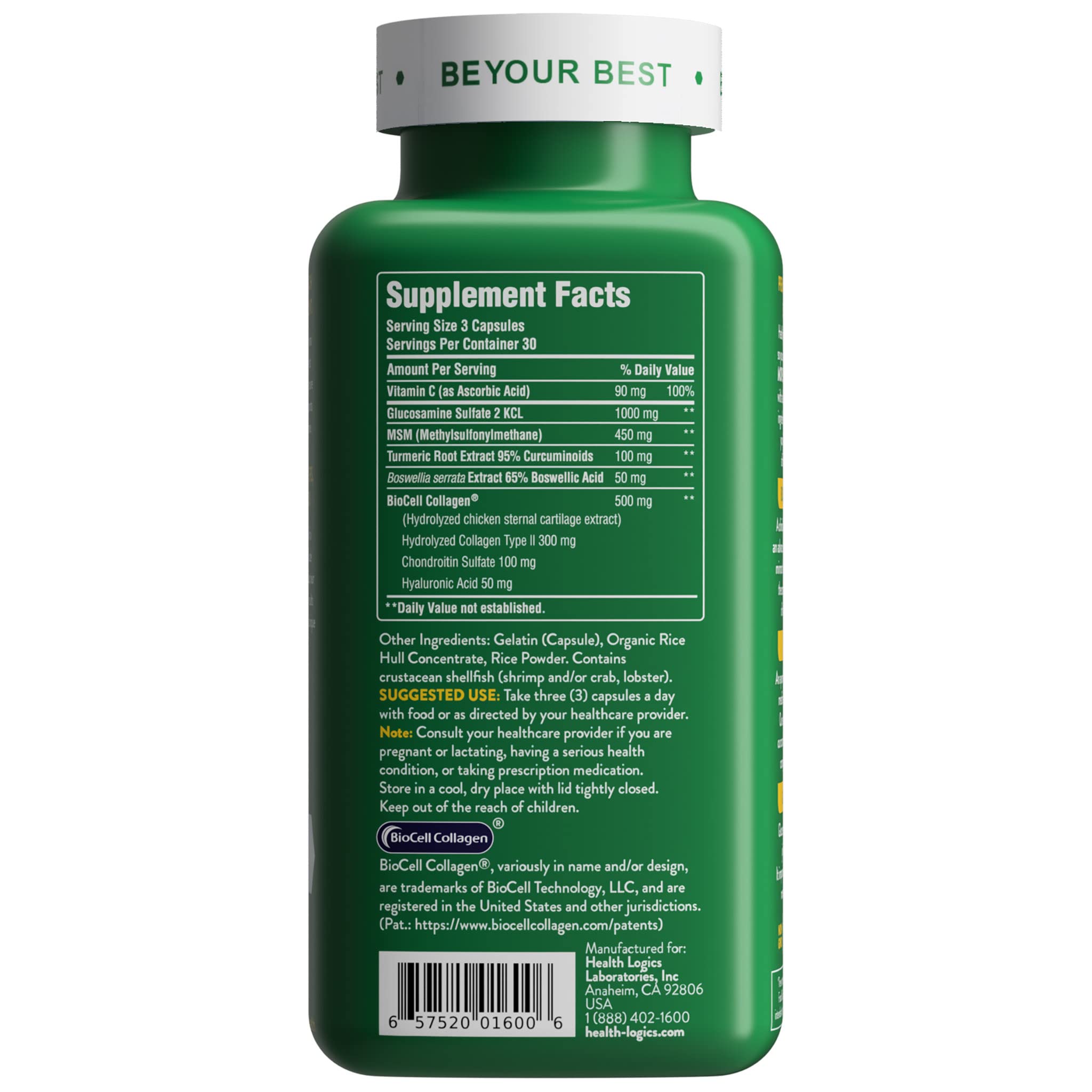 Health Logics Move capsules dispensed suggesting easy daily supplementation