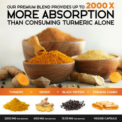 BioPerine black pepper extract supports absorption in the supplement.