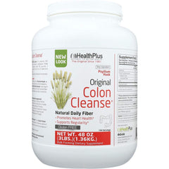 Health Plus Original Colon Cleanse bottle ready for daily use - supports routine