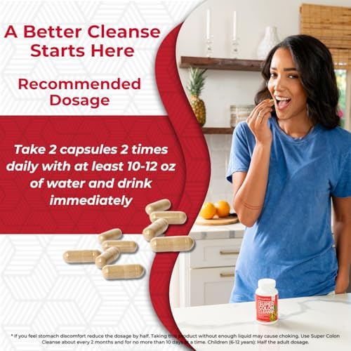Health Plus Super Colon Cleanse senna leaf detail aids waste elimination