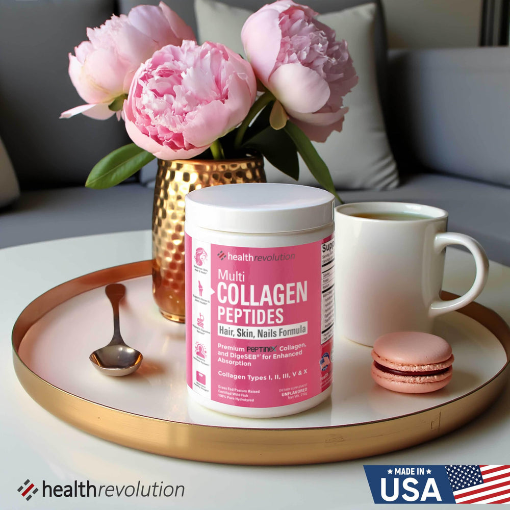 Health Revolution collagen powder is gluten-free and keto paleo friendly
