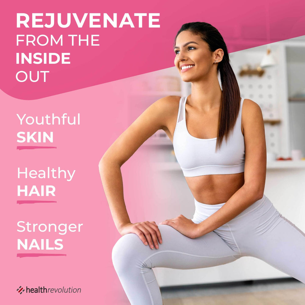 Health Revolution collagen produced in USA GMP facility with third party testing