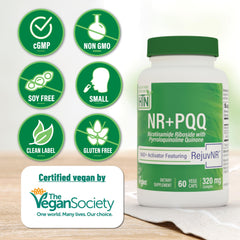 Capsules close-up from Health Thru Nutrition’s non-GMO formula.