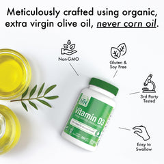Third-party tested seal on Health Thru Nutrition packaging