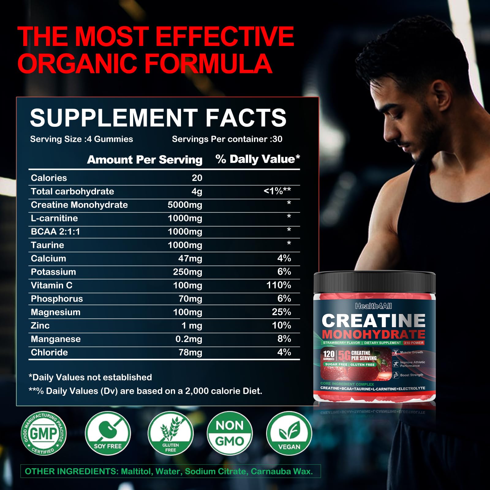 On-the-go Health4All gummies pack suitable for active lifestyles
