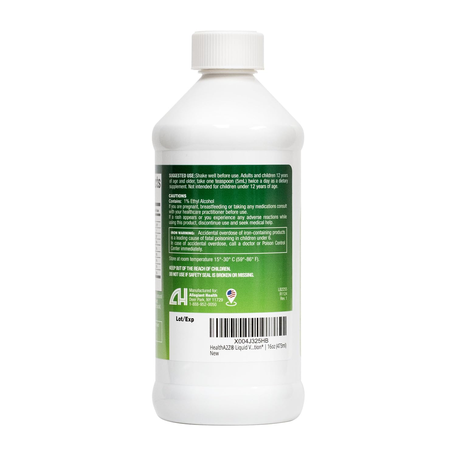 HealthA2Z orange-flavored liquid in glass evokes refreshing daily nutrition