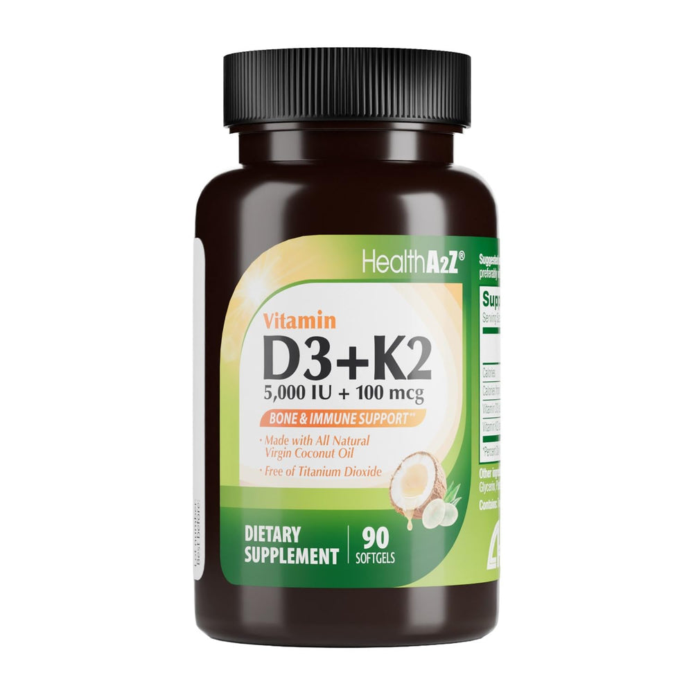 HealthA2Z virgin coconut oil MCT visual emphasizing natural nutrient delivery.