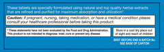 HealthAid Aquaflow tablets closeup for water balance support.