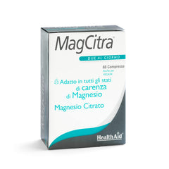 HealthAid Magcitra 60 tablets bottle front for daily mineral support