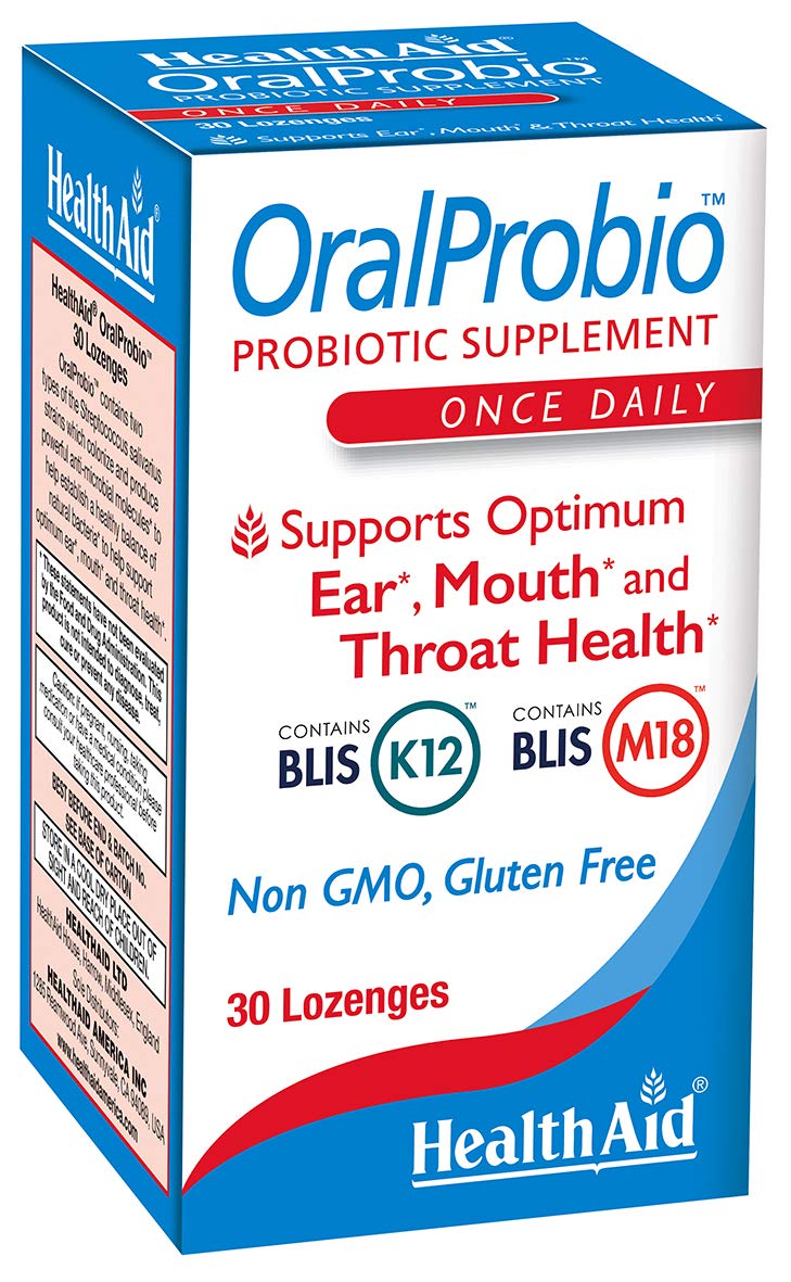 HealthAid OralProbio bottle front view supporting daily oral health