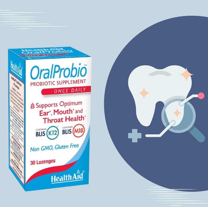 HealthAid OralProbio chewable tablets for everyday mouth health
