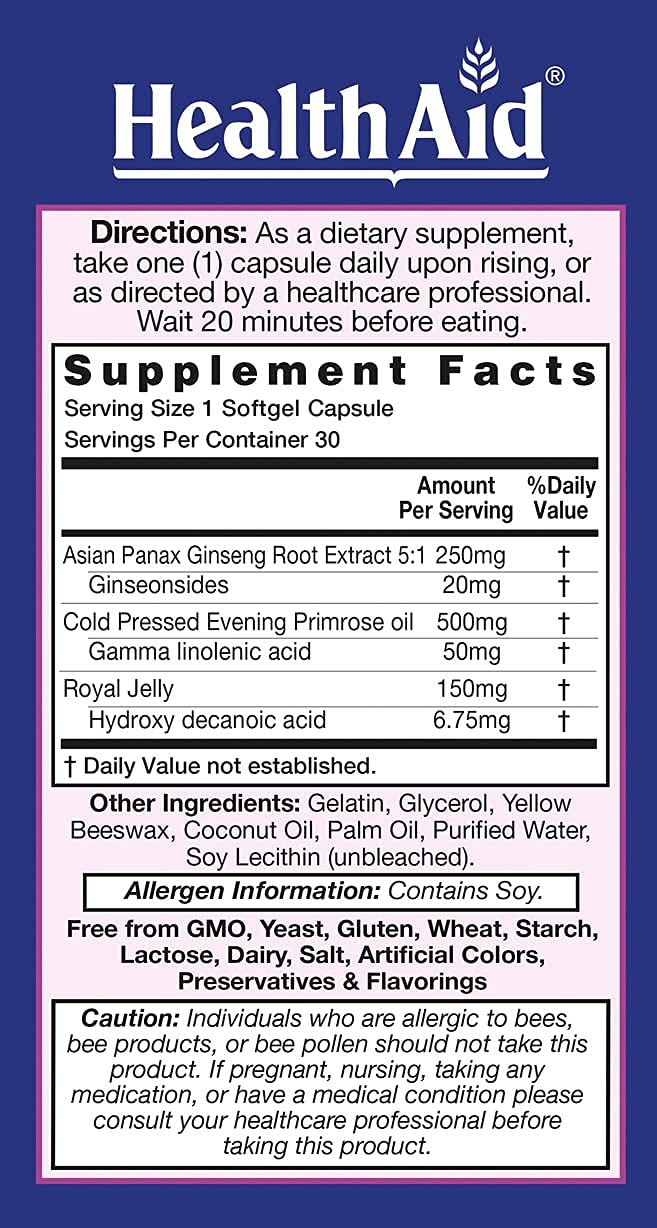HealthAid Royal 3 box and capsules shown in a daily routine context