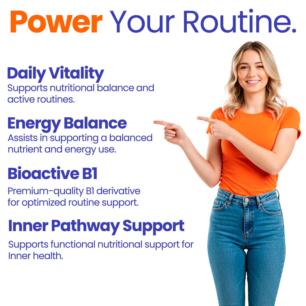 Healthfare Benfotiamine 300mg dietary supplement collection