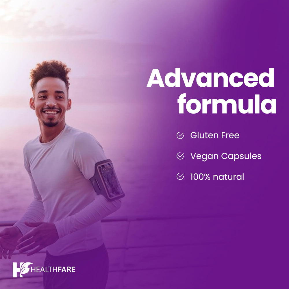 Healthfare Glutathione gluten-free non-GMO certification.